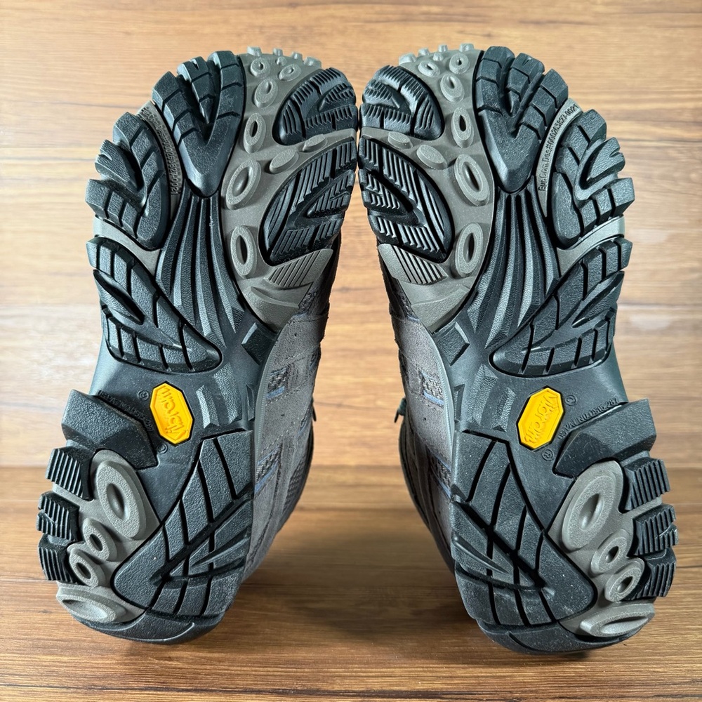Merrell Moab 2 Mid Hiking Boots Waterproof Women’s Size 9 Lace Up Shoes Vibram - Picture 7 of 12